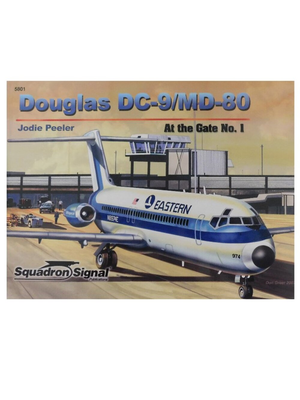 Aircraft Airplanes Douglas DC-9/MD-80 - At the Gate No. 1 by Jodi Peeler